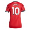 Damen Fußballbekleidung Manchester United Matheus Cunha #10 Heimtrikot 2025-26 Kurzarm